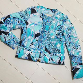 エミリオプッチ(EMILIO PUCCI)のエミリオプッチダウンジャケット美品(ダウンジャケット)