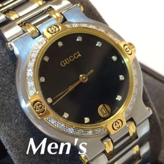 グッチ(Gucci)の7.超美品 グッチ GUCCI 時計 9000M(腕時計(アナログ))