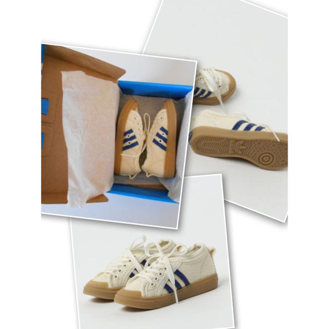 adidas(アディダス)の オリジナルス ミニチュアシューズ NIZZA  MINI SHOE   エンタメ/ホビーのコレクション(ノベルティグッズ)の商品写真