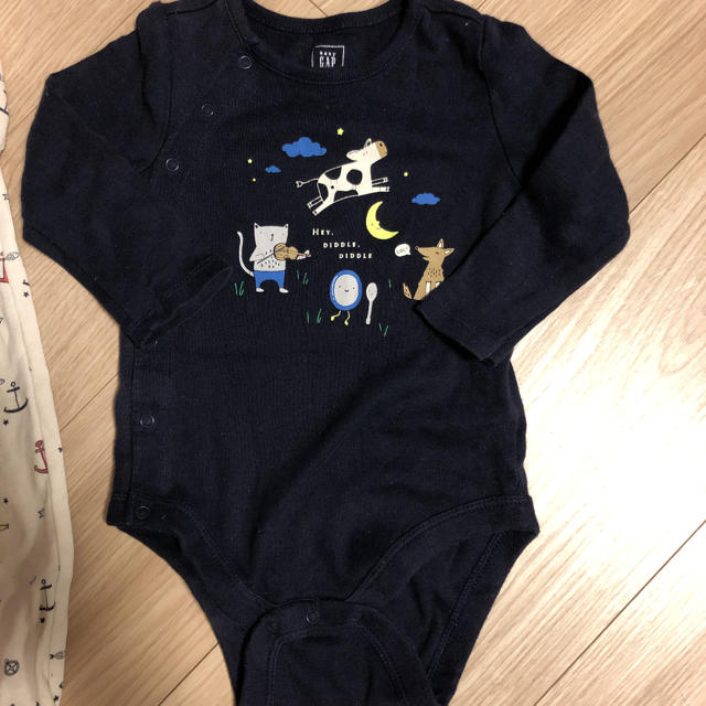 babyGAP(ベビーギャップ)のGAP ロンパース カバーオール 65 キッズ/ベビー/マタニティのベビー服(~85cm)(カバーオール)の商品写真