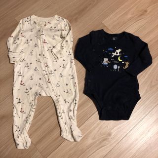 ベビーギャップ(babyGAP)のGAP ロンパース カバーオール 65(カバーオール)