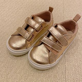 ギャップ(GAP)のbaby GAP ピンクメタリック スニーカー(スニーカー)