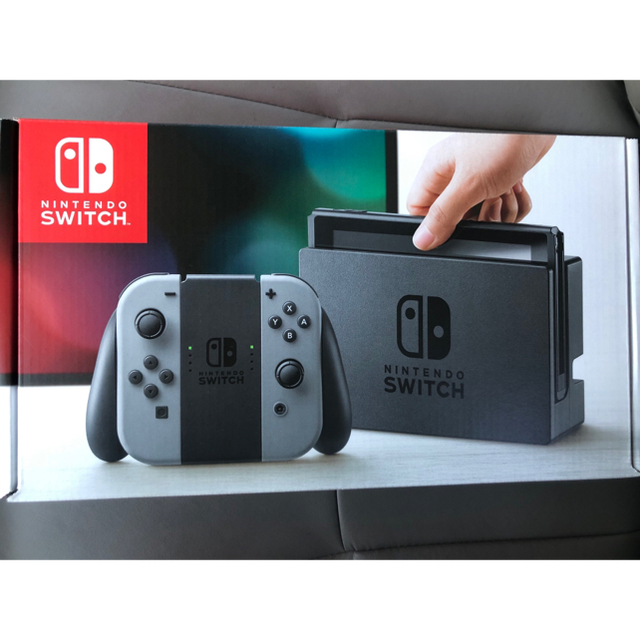 家庭用ゲーム機本体「Nintendo Switch Joy-Con グレー