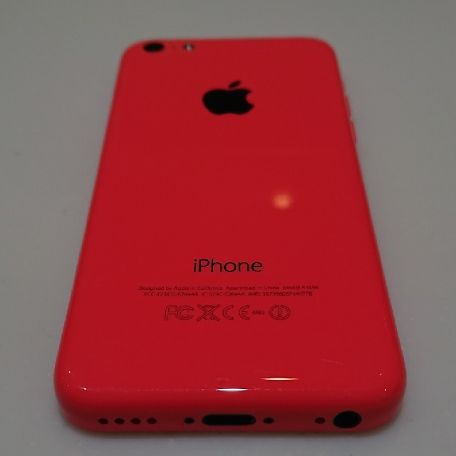 iPhone(アイフォーン)のapple iphone 5C スマホ/家電/カメラのスマートフォン/携帯電話(スマートフォン本体)の商品写真