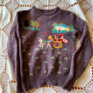 ロキエ(Lochie)の優しい刺繍のセーター(ニット/セーター)