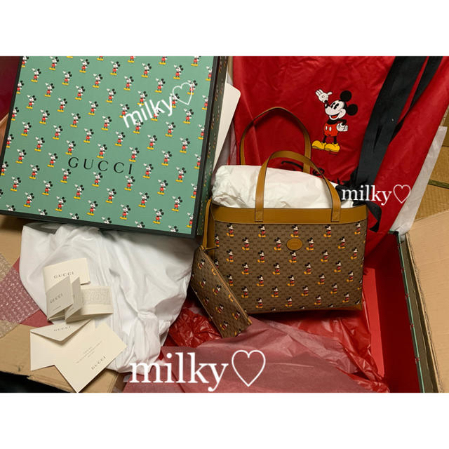 GUCCI☆ディズニー×GUCCI©2020新作・商品☆ミッキー・トート GUCCI☆ディズニー×GUCCI©2020新作・商品☆ミッキー・トート