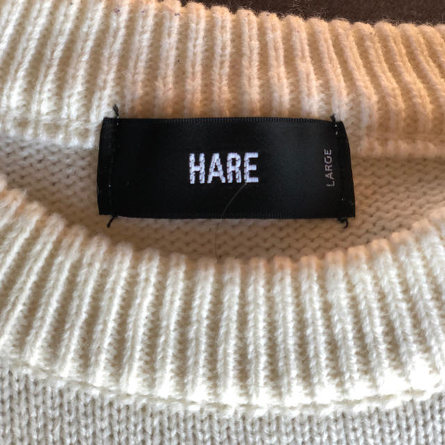 HARE(ハレ)のHARE パッチワークニット メンズのトップス(ニット/セーター)の商品写真