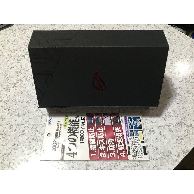 予約アイテム 新品☆ASUS ROG Phone ZS600KL ブラック SIMフリー