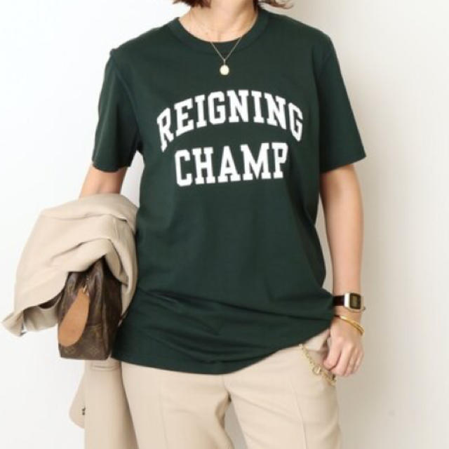 人気の新作 - CLASSE DEUXIEME Deuxieme ロゴTシャツ CHAMP REIGNING Classe Tシャツ(半袖/袖なし)