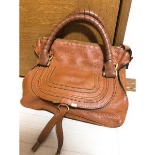 クロエ(Chloe)の【赤りんごちゃん様専用】Chloe マーシー バッグ キャメル(ハンドバッグ)