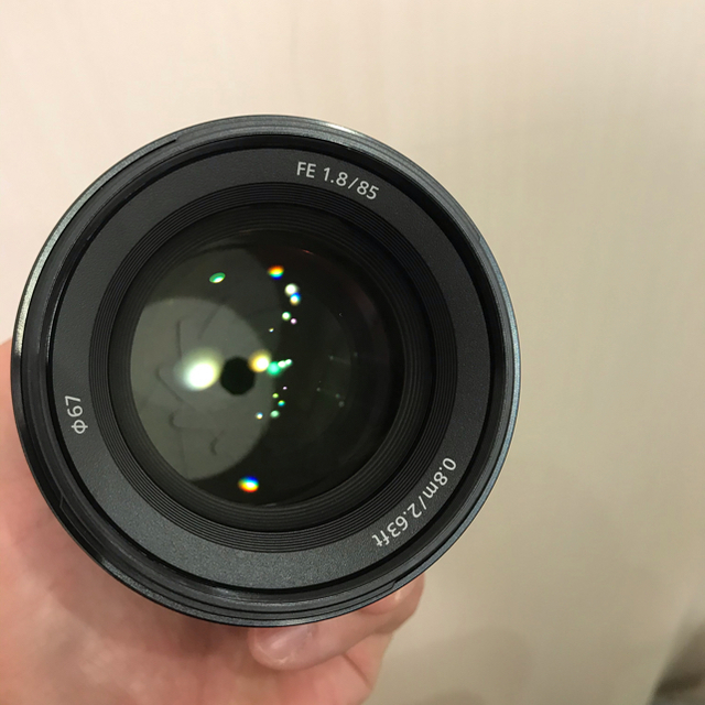 SONY(ソニー)のSONY FE 85mm F1.8 SEL85F18  スマホ/家電/カメラのカメラ(レンズ(単焦点))の商品写真