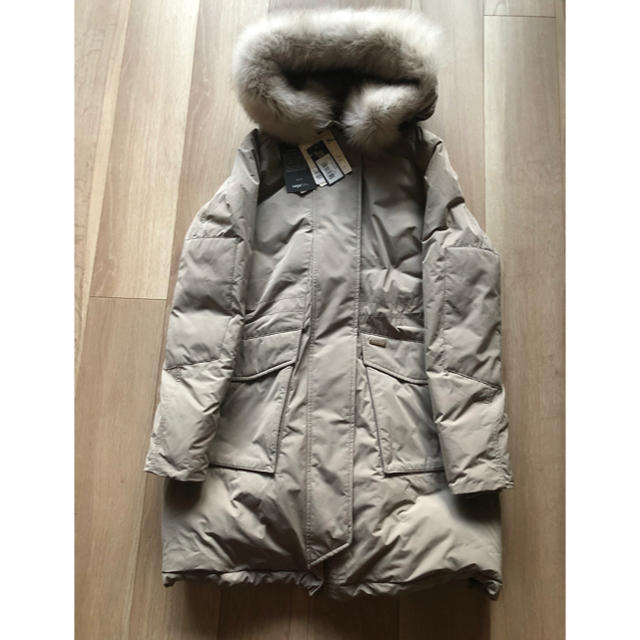 WOOLRICH(ウールリッチ)の最終お値下げ！IENA 別注 woolrich ダウン ファーコート レディースのジャケット/アウター(ダウンコート)の商品写真