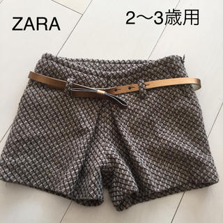 ザラキッズ(ZARA KIDS)のZARA☆2〜3歳☆ショートパンツ(パンツ/スパッツ)