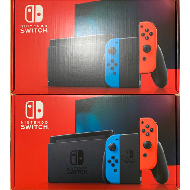 華麗 Nintendo 任天堂 スイッチ ネオンカラー 2台 - Switch 家庭用 ...