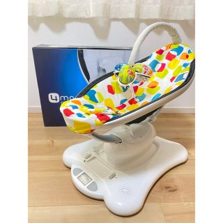 mamaRoo 4moms 電動バウンサー マルチカラー 箱&説明書付(その他)