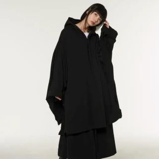 ヨウジヤマモト(Yohji Yamamoto)の定価54000円 グラウンドワイ★ビッグマントコート(ポンチョ)