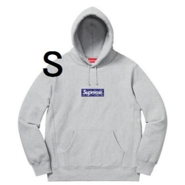 Bandana Box Logo Hooded Grey　supreme