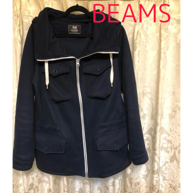 BEAMS(ビームス)の〈美品〉BEAMS  パーカー　ブルゾン　L メンズのジャケット/アウター(ブルゾン)の商品写真