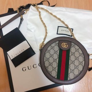 グッチ(Gucci)の(miyuさん専用)GG ミニ ラウンド ショルダーバッグ(ショルダーバッグ)