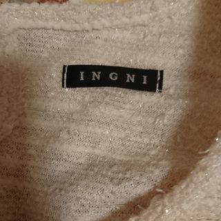 イング(INGNI)のINGNI ラメビジューワンピース(ひざ丈ワンピース)