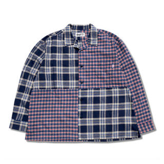 ビームス(BEAMS)の新品同様 bott box flannel shirt blue XL (シャツ)