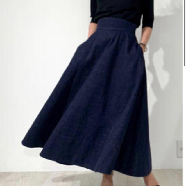 SHE Tokyo Eva denim デニムスカート サイズ36 - ロングスカート