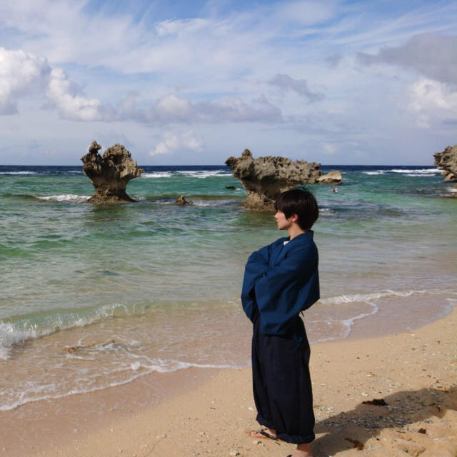 和服 メンズの水着/浴衣(着物)の商品写真