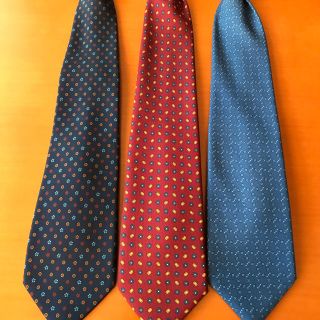 タイユアタイ(TIE YOUR TIE)の美品！　E.Marinella　Eマリネッラネクタイ3本セット(ネクタイ)