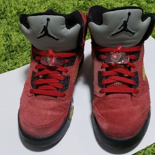 ナイキ(NIKE)のNIKE AIR JORDAN 5 RETRO DMP レッド(スニーカー)