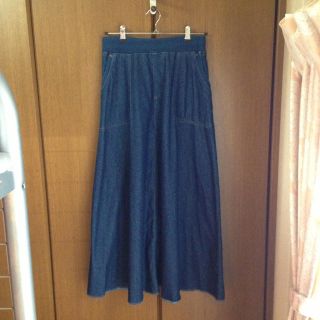 ダブルクローゼット(w closet)のW closet デニムロングスカート(ロングスカート)