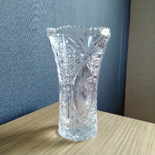 クリスタルダルク(Cristal D'Arques)のCristal d'Arques クリスタルダルクCHESNAY 花瓶 17cm(花瓶)