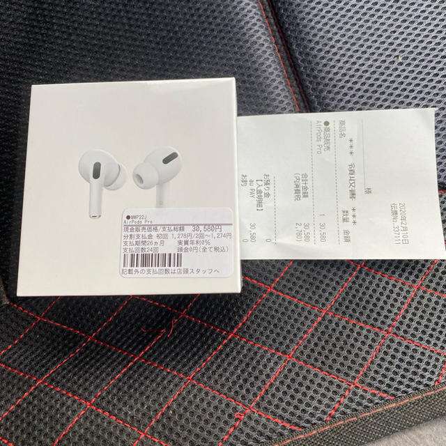 AirPods Pro エアポッズプロ MWP22J/A 新品アップル正規品5