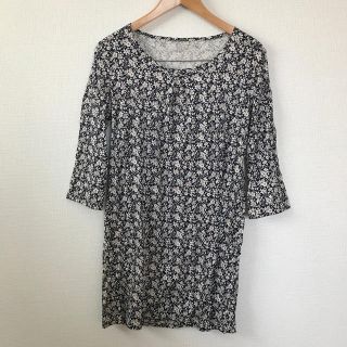 ベルメゾン(ベルメゾン)の【くり様専用】ベルメゾン　ワンピース　チュニック　花柄(ひざ丈ワンピース)