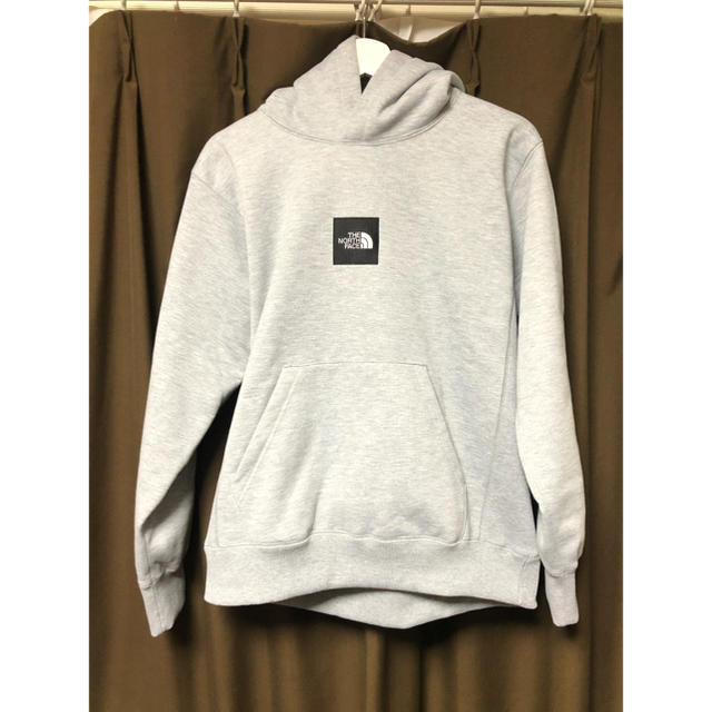 L THE NORTH FACE HEATHER LOGO BIG HOODIEニュートープ