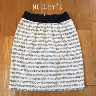 ノーリーズ(NOLLEY'S)のNOLLEY'Sレース柄スカート♡(ひざ丈スカート)