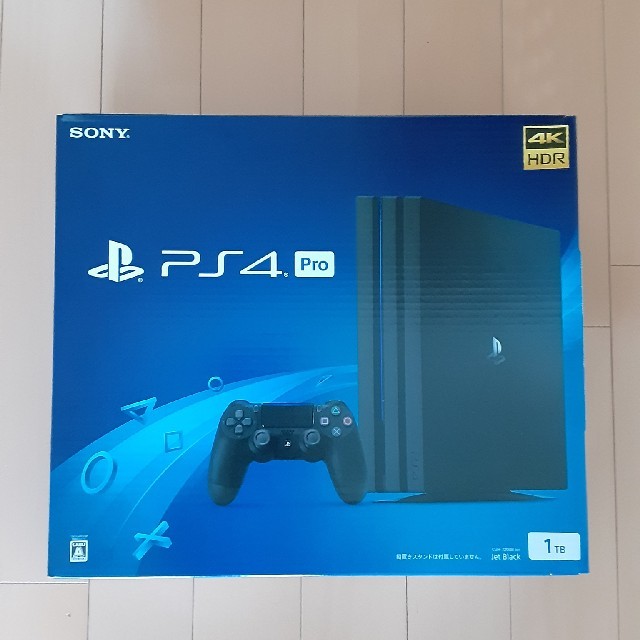 SONY PlayStation4 Pro 本体 CUH-7200BB01ゲームソフトゲーム機本体