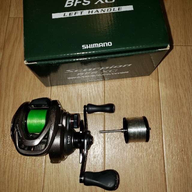 シマノ　スコーピオンbfs　予備スプール付き