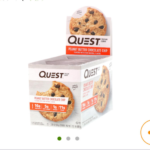 QUEST プロテインクッキー 食品/飲料/酒の健康食品(プロテイン)の商品写真