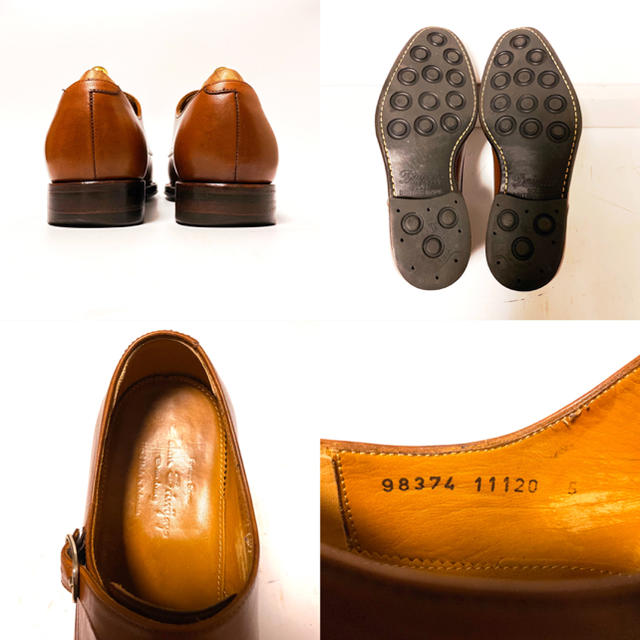 Crockett&Jones(クロケットアンドジョーンズ)の190.JALAN SRIWIJAYA ダブルモンク　11120 5 24cm メンズの靴/シューズ(ドレス/ビジネス)の商品写真