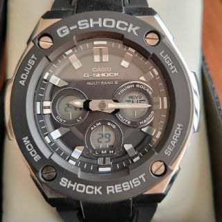 カシオ(CASIO)のGST-W300-1AJF 数回使用(腕時計(アナログ))