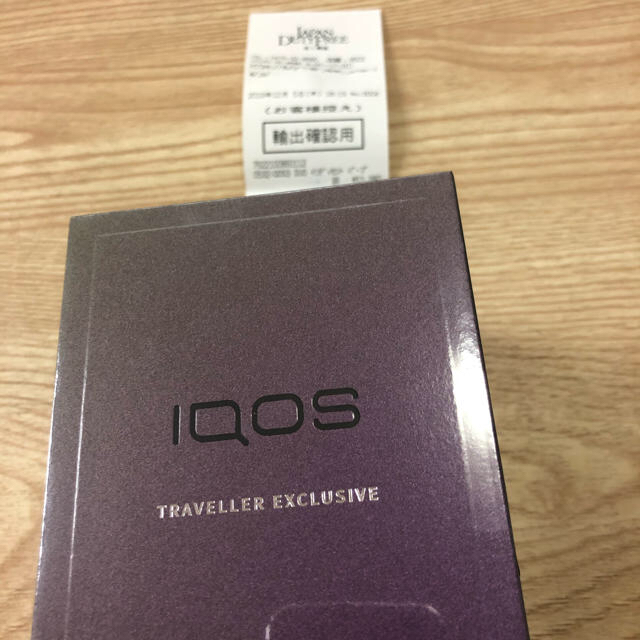 IQOS(アイコス)のアイコス本体　IQOS 3 DUO　パープル　空港限定　新色　紫 メンズのファッション小物(タバコグッズ)の商品写真