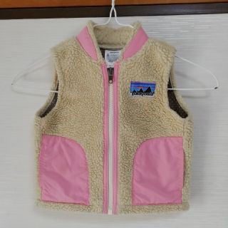 パタゴニア(patagonia)のさぼ様専用　　パタゴニア　レトロベスト　ベージュピンク(ジャケット/上着)