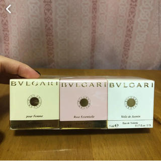 ブルガリ(BVLGARI)のブルガリ 5ml 3種類セット 香水(香水(女性用))