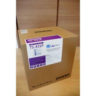 新品 QNAP NAS 4ベイ TS-431P (PC周辺機器)