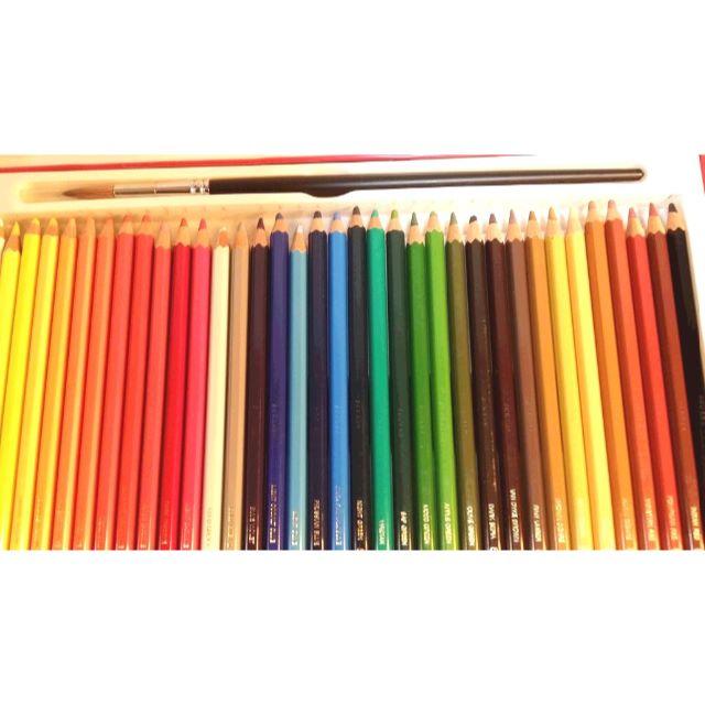 三菱鉛筆(ミツビシエンピツ)の三菱鉛筆 水彩色鉛筆 ユニウォーターカラー36色 uni WATER COLOR エンタメ/ホビーのアート用品(色鉛筆)の商品写真