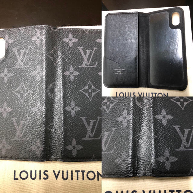 LOUIS VUITTON - ルイ・ヴィトンiPhone X 、iPhoneXS スマホケース　2個セットの通販