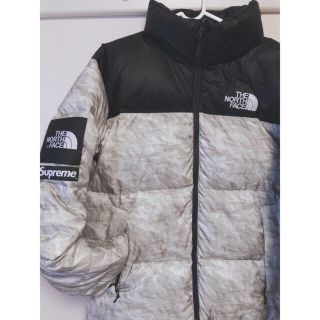 シュプリーム(Supreme)の【極美品】Supreme × THE NORTH FACE ペーパー　ヌプシ(ダウンジャケット)