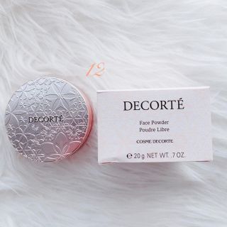 コスメデコルテ(COSME DECORTE)の【定価5,500円】コスメデコルテ フェイスパウダー 12 ルーセントベージュ(フェイスパウダー)