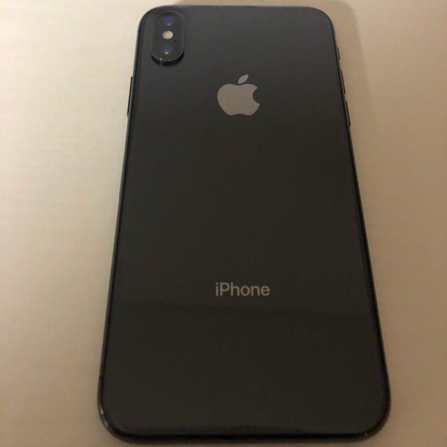 スマートフォン本体docomo iPhoneX 64GB ブラック