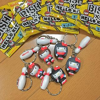 ハローキティ(ハローキティ)のBiSH キティちゃん キーホルダー5個セット(アイドルグッズ)